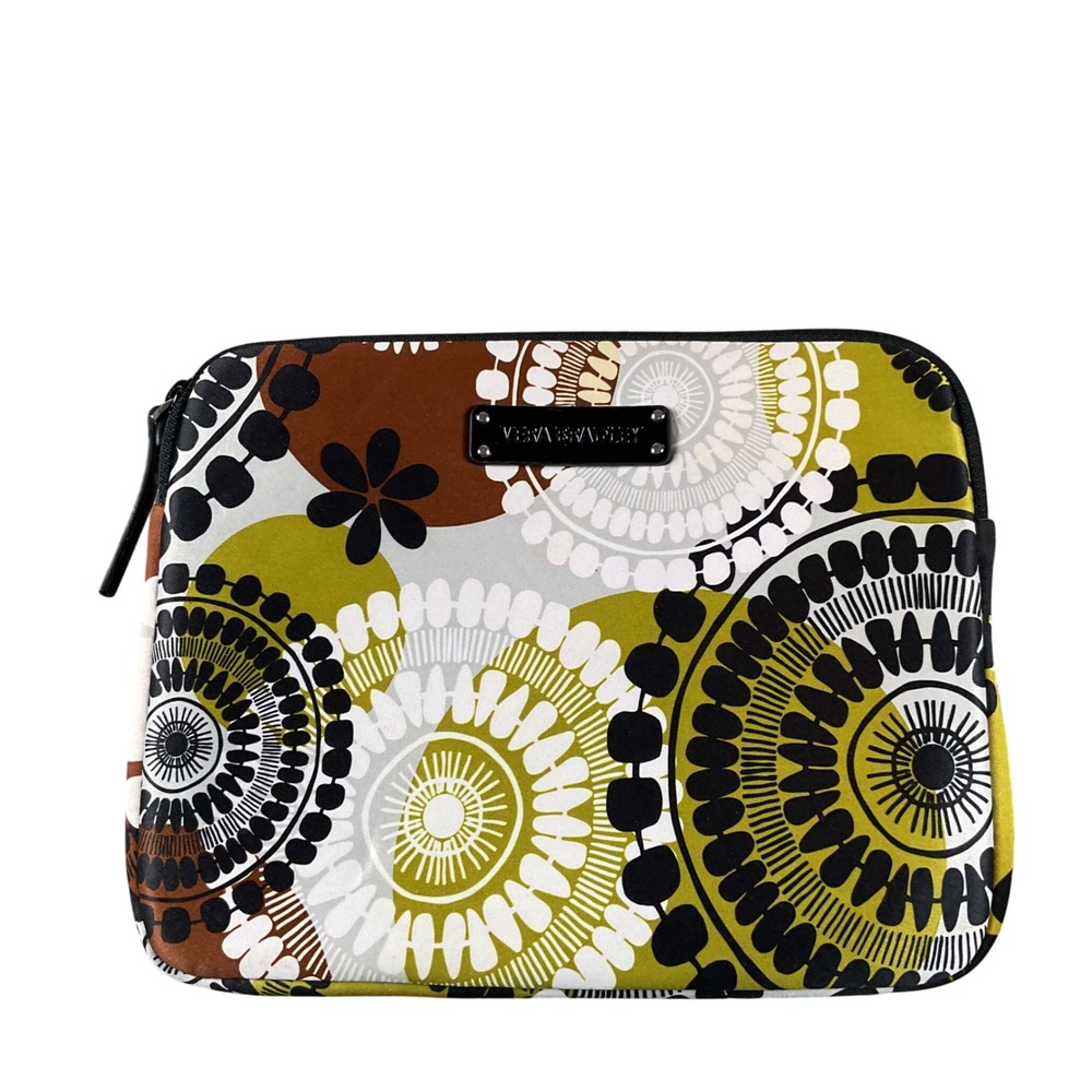 Vera Bradley Laptop Sleeve‎ Pouch Case Tablet Cover Organizer Colorful Pattern